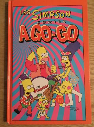 Lot de 5 BD "Les Simpsons" petit format