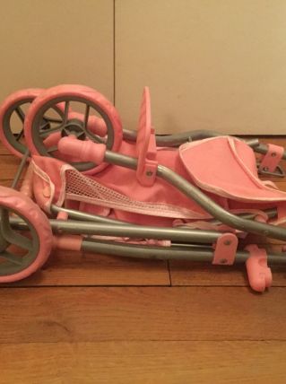 Poussette corolle câlinou 3 roues