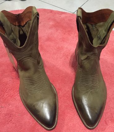 Bottes en cuir Steve madden