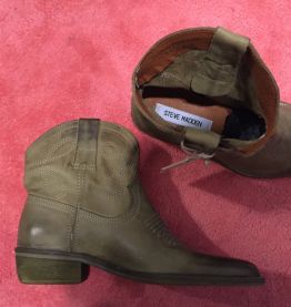 Bottes en cuir Steve madden