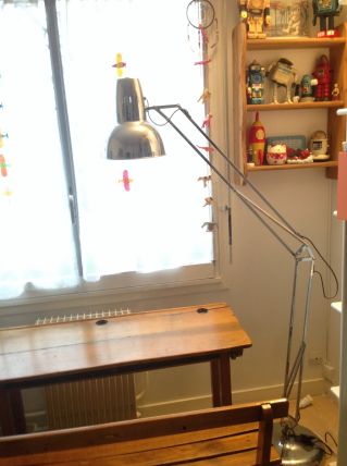 luminaire lampadaire sur pied style architecte