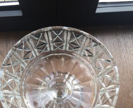 Grande coupe en verre sur pied ( Simply Broc)