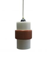 Suspension en verre 70s