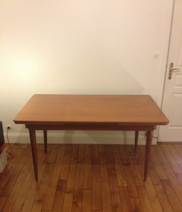 Table Vintage en bois teck