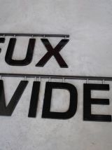 Lettre Enseigne Jeux Video