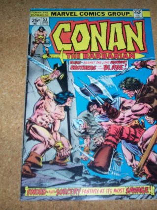 RARE ed. U.S.A. 1975 CONAN THE BARBARIAN no 53  
