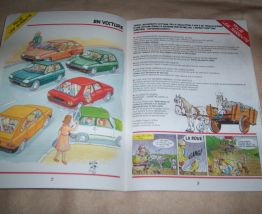 BD ALBUM SOUPLE ASTERIX PUBLICITAIRE 