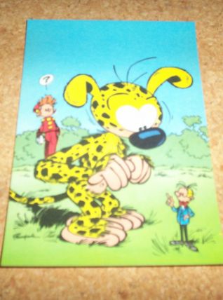 lot 5 cartes postales  BD spirou NEUVES 