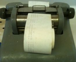 Machine à calculer ODHNER X9S-6 -  années 60