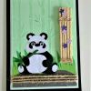Carte motif panda