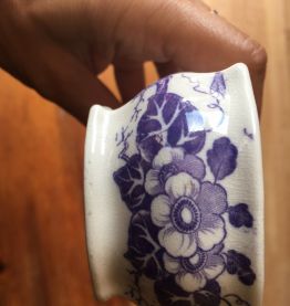 Porte Savon ancien - PERVENCHE