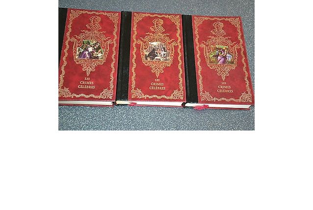 Les crimes célèbres 3 tomes
