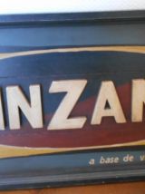 5 Panneaux en bois authentiques publicitaires