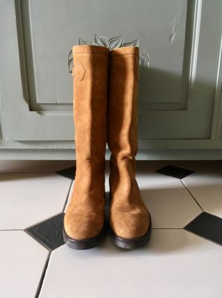 Bottes montantes camel 38/39