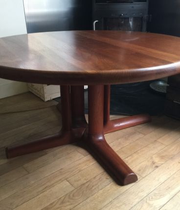 Table basse scandinave suédois teck massif