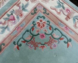 Tapis chinois en pure laine tufté main