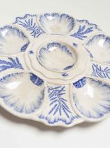 assiette à huître vintage Vieillard