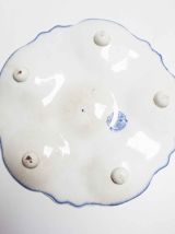 assiette à huître vintage Vieillard