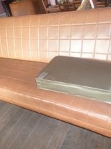 salon vintage skai canape 2 fauteuils 1960