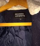 Manteau Fille Galeries Lafayette 14 Ans Bleu marine