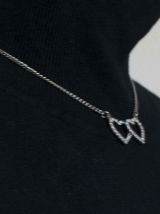 collier et bague coeur