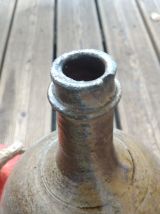 bouteille en terre cuite vernissée