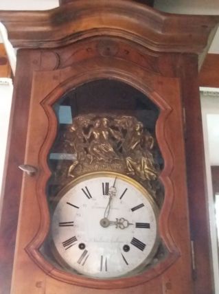 Horloge comtoise ancienne caisse XVIIIe