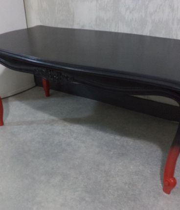 TABLE BASSE DE SALON DECORATION DESIGN RELOOKEE