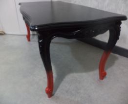 TABLE BASSE DE SALON DECORATION DESIGN RELOOKEE