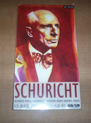 COFFRET NEUF 4 CD + LIVRET 20 PAGES SCHURICHT 