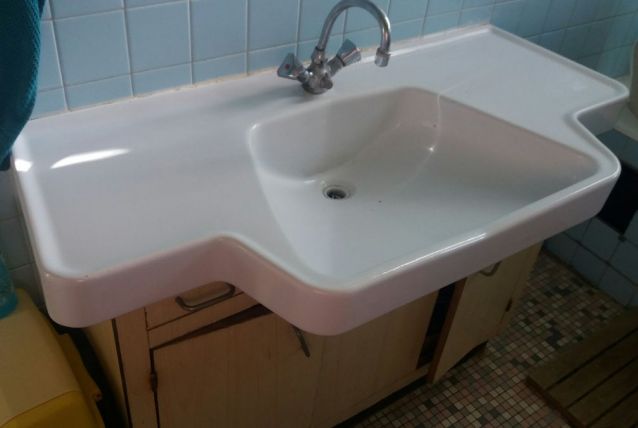 lavabo des année 70 
