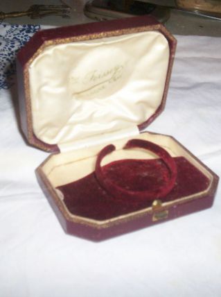 ANCIEN ECRIN A BIJOUX Vve Foissey Boulogne s/mer 1930:40