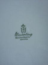 4 assiettes creuses porcelaine vintage winterling