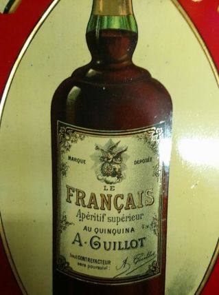 Publicité Tôle lithographiée "Le Français" 1915