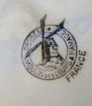 Vasque et pichet, ensemble de toilette, très joli décor, Orc