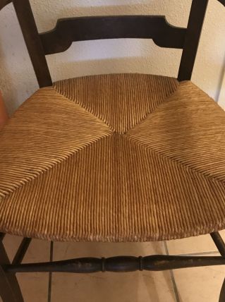 Fauteuil bois ancien