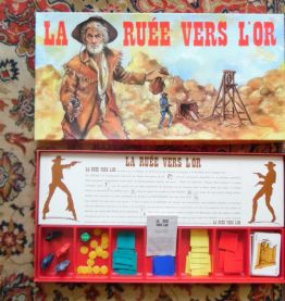 La ruée vers l'or - jeu vintage - 1975