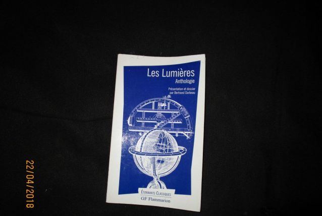 les lumieres anathologie
