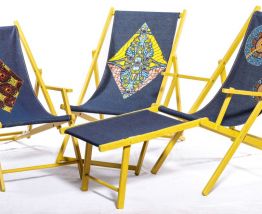 Chilienne revisitée tissu wax et denim #3 - Chillwax