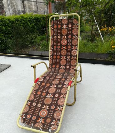 Chaise longue années 60