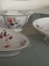 service HAVILAND limoges de THEODORE HAVILAND peinte à la 