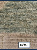 Tapis 200x220 UNIQUE fait main Etat neuf Tableau Cubiste 