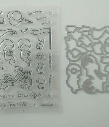 Tampons et matrices pour scrapbooking