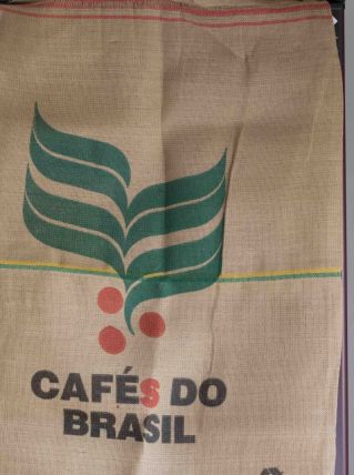 sac en toile au motif sympa café brésil