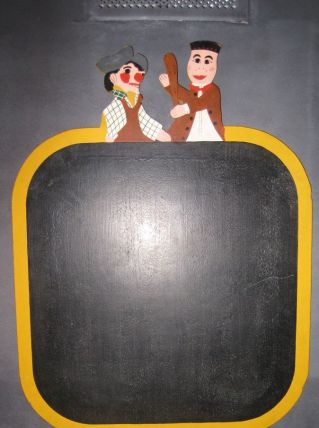 tableau a craies guignol 