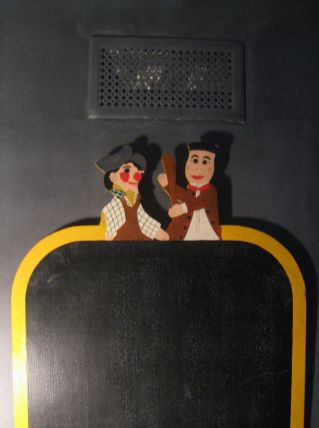 tableau a craies guignol 