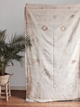 Tapis sabra en soie de cactus