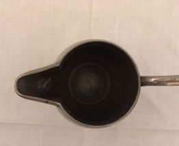 Pot à lait métal