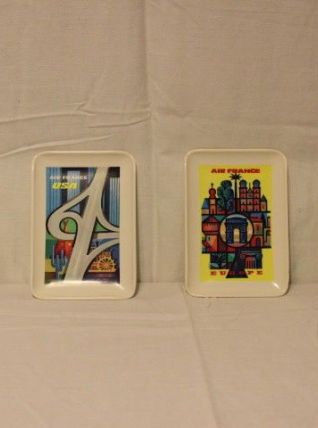 Ancien Vide Poche AIR FRANCE AVIATION RUMILLY ORNAMINE