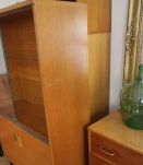Bibliotheque vitrine vintage années 60